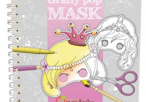 Coloriage De 5 Ans Carnet De Masques Fille   Colorier 5 10 Ans Le Coin Des