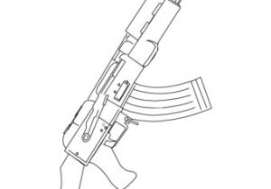 Coloriage De Ak 47 Ak 47 Gev¦r Tegninger Coloring Pages Pinterest