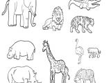 Coloriage De Animaux De La Savane Coloriage Animaux De La Savane Maternelle Archives
