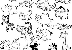 Coloriage De Animaux De La Savane Coloriage Kawaii Animaux De La Savane à Imprimer