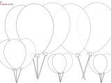 Coloriage De Ballon D Anniversaire Coloriage Ballon D’anniversaire à Imprimer Gratuit