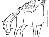 Coloriage De Barbie Cheval Un Beau Coloriage Du Cheval De Barbie à Colorier À