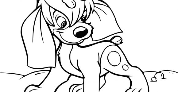 Coloriage De Bébé Chien Frais Chien A Imprimer Coloriage