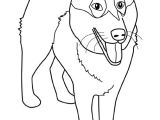 Coloriage De Berger Allemand Coloriage Berger Allemand   Imprimer Dans Les Coloriages Chien