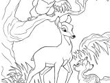 Coloriage De Biche A Imprimer Gratuit Coloriage Bambi Les Beaux Dessins De Disney   Imprimer Et Colorier