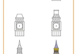 Coloriage De Big Ben Learn to Draw Big Ben