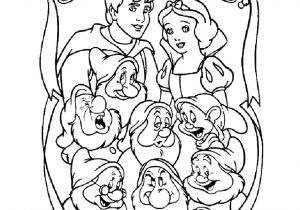 Coloriage De Blanche Neige Et Les 7 Nains Blanche Neige 1 Coloriage Blanche Neige Et Les Sept