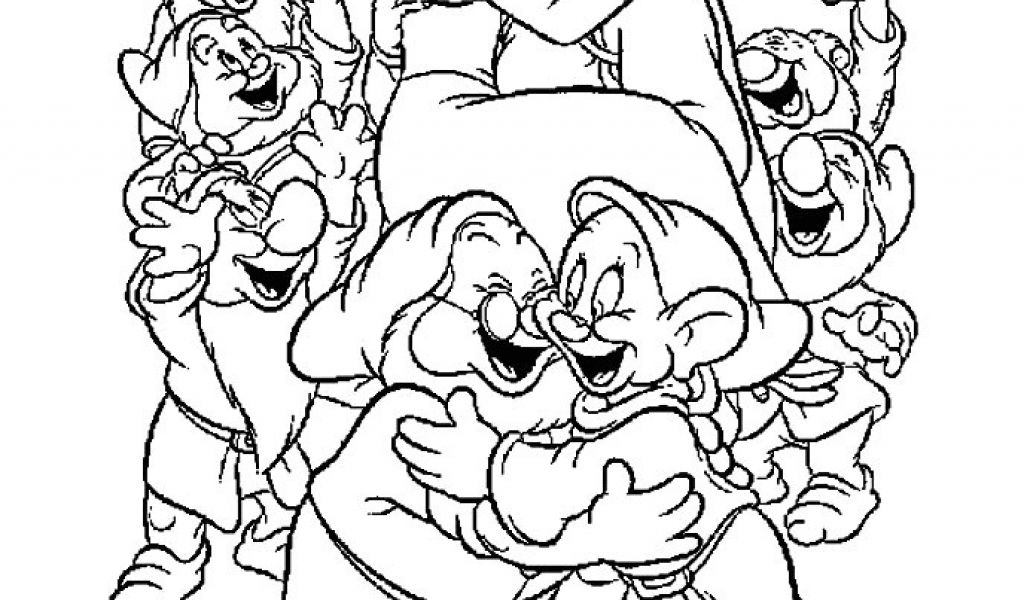 Coloriage Blanche Neige Et Les 7 Nains www.danieguto.net