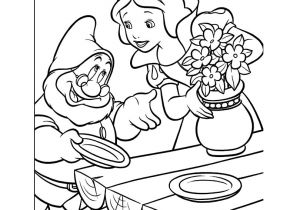 Coloriage De Blanche Neige Et Les 7 Nains Blanche Neige 17 Coloriage Blanche Neige Et Les Sept