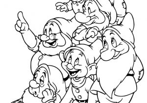 Coloriage De Blanche Neige Et Les 7 Nains Coloriages Blanche Neige Les 7 Nains Fr Hellokids