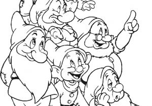 Coloriage De Blanche Neige Et Les 7 Nains Sept Nains Blanche Neige Coloriage Blanche Neige Et Les
