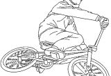 Coloriage De Bmx Coloriage De Bmx Freestyle Coloriages De Sport   Imprimer