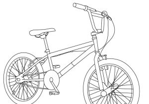 Coloriage De Bmx Coloriages Vélo Bicross   Colorier Fr Hellokids