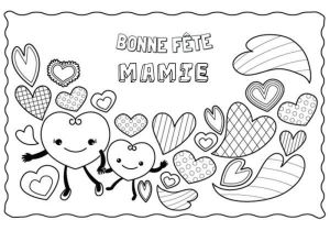 Coloriage De Bonne Fete Mamie Coloriage Pour Grand Prm05 Napanonprofits