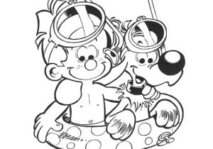 Coloriage De Boule Et Bill Coloriage Boule Et Bill Font De La Plongée