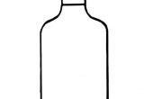 Coloriage De Bouteille De Vin Coloriage Gabarit Bouteille Vin étiquettes Fête Anniversaire