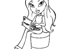 Coloriage De Bratz A Imprimer Coloriage Bratz Valentina En Ligne Gratuit   Imprimer