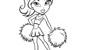 Coloriage De Bratz A Imprimer Coloriage   Imprimer Coloriage Bratz 005