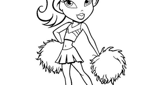 Coloriage De Bratz A Imprimer Coloriage   Imprimer Coloriage Bratz 005