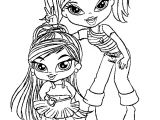 Coloriage De Bratz A Imprimer Dessin De Coloriage Bratz   Imprimer Cp