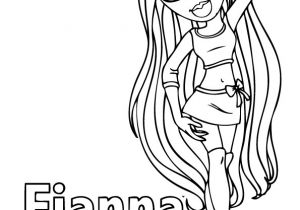 Coloriage De Bratz A Imprimer Dessin De Coloriage Bratz   Imprimer Cp