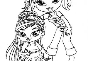 Coloriage De Bratz A Imprimer Dessin De Coloriage Bratz   Imprimer Cp