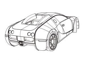 Coloriage De Bugatti Coloriage Bugatti A Imprimer Gratuit