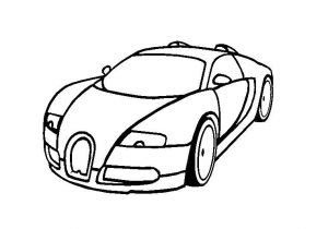 Coloriage De Bugatti Veyron Coloriage Bugatti Veyron Dessin