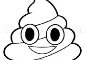 Coloriage De Caca Coloriage Emoji   Imprimer