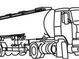 Coloriage De Camion Remorque Coloriage Camion Semi Remorque