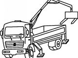 Coloriage De Camion Remorque Nouveau Dessin A Imprimer Camion Chantier