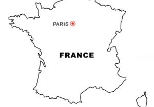 Coloriage De Carte De France Coloriage France Et Sa Capitale Dessin Gratuit à Imprimer