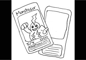 Coloriage De Carte De Pokemon Je Dessine Une Carte Pokemon