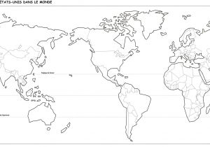 Coloriage De Carte Du Monde Coloriage Carte Du Monde Maternelle Chambre Enfant La