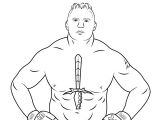 Coloriage De Catch A Imprimer Gratuit Ausmalbild Wwe Brock Lesnar