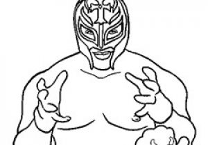 Coloriage De Catch A Imprimer Gratuit Coloriage Catch Rey Mysterio En Ligne Gratuit Dessin