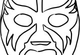 Coloriage De Catch A Imprimer Gratuit Coloriage Masque Catch à Imprimer