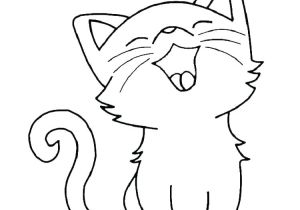 Coloriage De Chaton Trop Mignon à Imprimer Animaux Trop Mignon Dessin