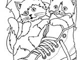 Coloriage De Chatons Gratuit Coloriage A Imprimer Chatons Dans Chaussons Gratuit Et