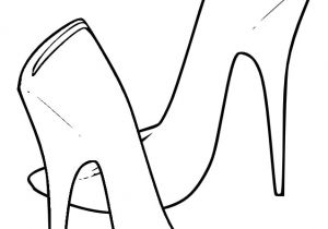 Coloriage De Chaussure A Talon A Imprimer Coloriage Chaussure à Imprimer Gratuitement