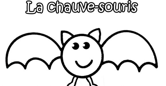 Coloriage De Chauve souris D Halloween Dessiner Une souris Facile