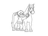 Coloriage De Cheval De Trait Coloriage Chevaux De Trait Jecolorie