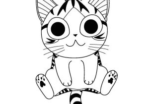 Coloriage De Chi Une Vie De Chat 11 Beau De Dessin Le Chat Image