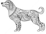 Coloriage De Chien Boxer Wild Dog Stock Vectors & Vector Clip Art Shutterstock