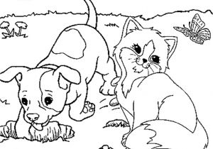 Coloriage De Chien Et De Chat A Imprimer Coloriage Chien Et Chat Imprimer Intended for Chien