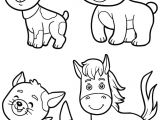 Coloriage De Chien Et De Chat A Imprimer Coloriage Chien Ours Cheval Chat Animaux Jecolorie