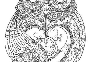 Coloriage De Chouette Effraie Imagen Relacionada Mandalas