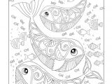 Coloriage De Chouettes Gratuit Tropical Ocean – Edwina Mc Namee Color Pages