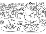 Coloriage De Cirque A Imprimer Gratuit Coloriage Cirque Maternelle