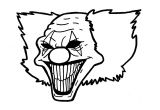 Coloriage De Clown Tueur Dessin De Clown Tueur Élégant Coloriage Clown Facile